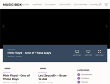 Tablet Screenshot of musicbox365.com